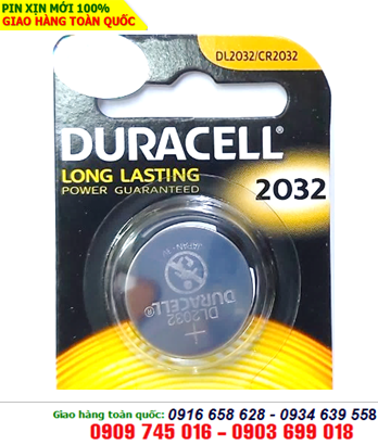 Pin 3V Lithium Duracell DL2032/ CR2032 chính hãng 